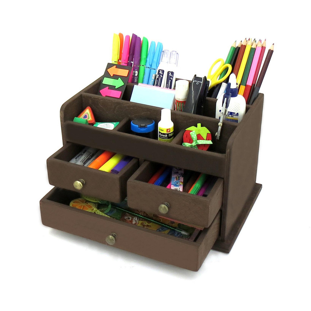 Органайзер настільний "Джойс" капучино Миколаїв - фото 1