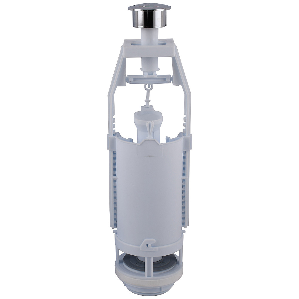 Зливний клапан бачка унітазу OPTIMUM з подвійним режимом зливу (хромована кнопка) OPTI 0510 Тернополь - изображение 2