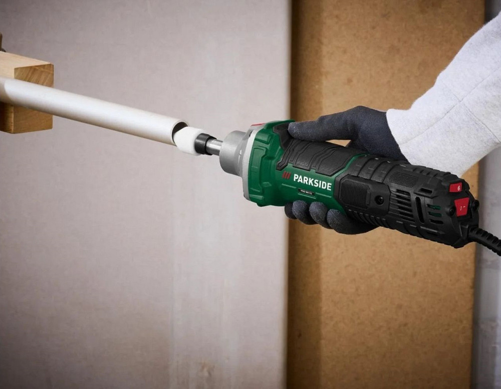 Прямая шлифовальная машина с кейсом Parkside (PGS 500 C2) 500 Вт Нововолынск - изображение 7