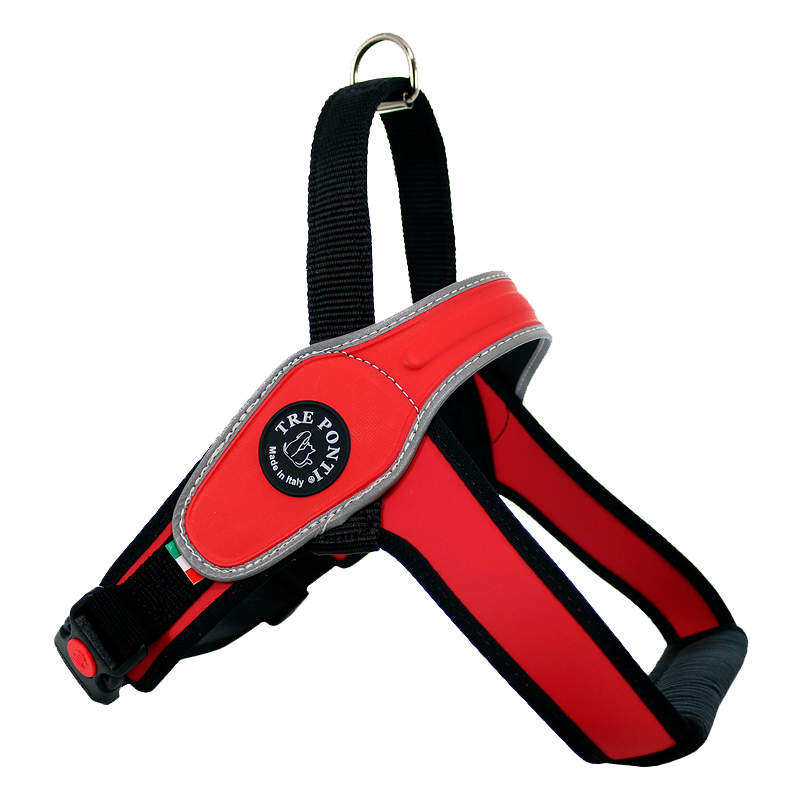 Шлея для великих собак Tre Ponti Size XL Red Луцк - изображение 1