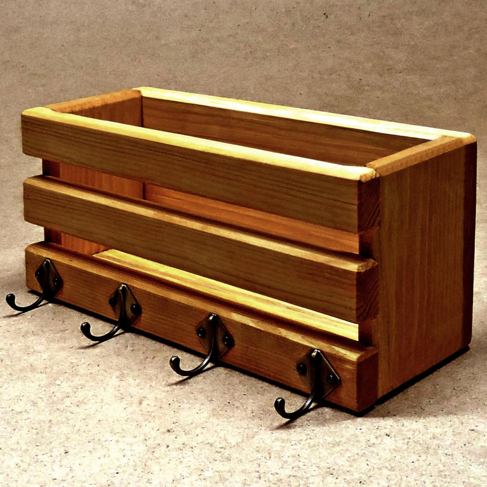 Ключница деревянная 