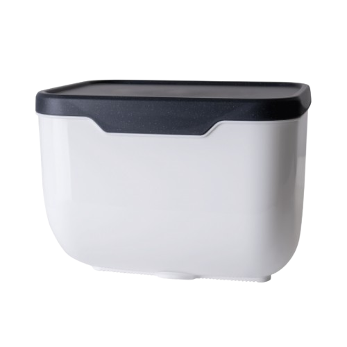 Тримач для туалетного папіру білий/граніт Алеана Житомир