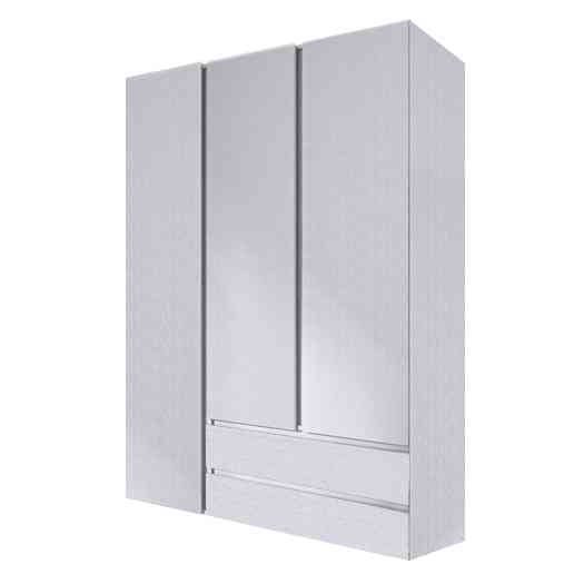 Шкаф трехдверный Эверест ШЛ-3 Лайт Нимфея Альба (DTM-4678) Днепр