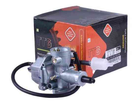 Карбюратор на мотоцикл с бензиновым двигателем CB-125/150, дроссель под трос Мукачево