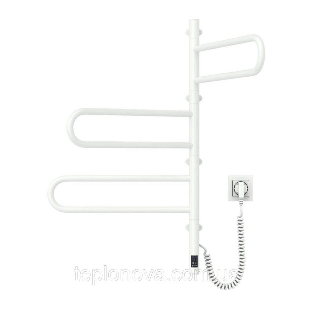 Сушарка для рушників Fouette 480х800 Sensor з таймером, білий Чернівці - фото 8