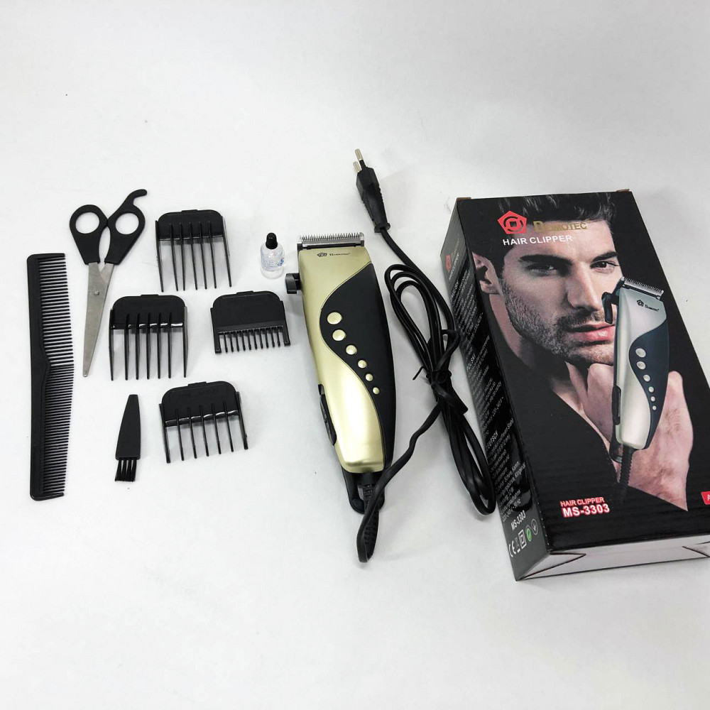 Тример з регульованою довжиною DOMOTEC, Машинка для стрижки волосся електрична, Тример для скронь AE-46 Львів - фото 7