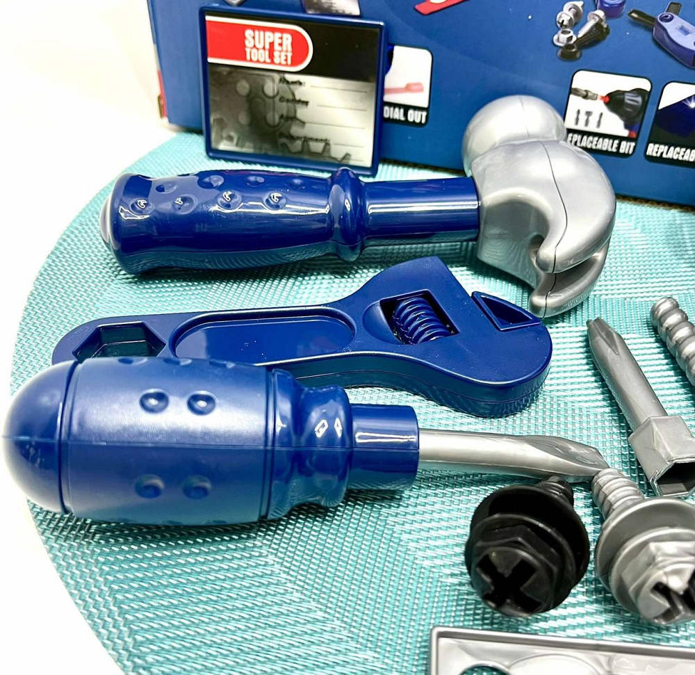 Набір інструментів електролобзик та 19 предметів Синій Вид 2 (6801-2-3) Чернігів - фото 2