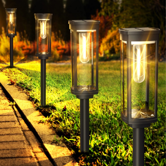 2 шт Садові світильники на сонячній батареї МА-352 SBR Київ