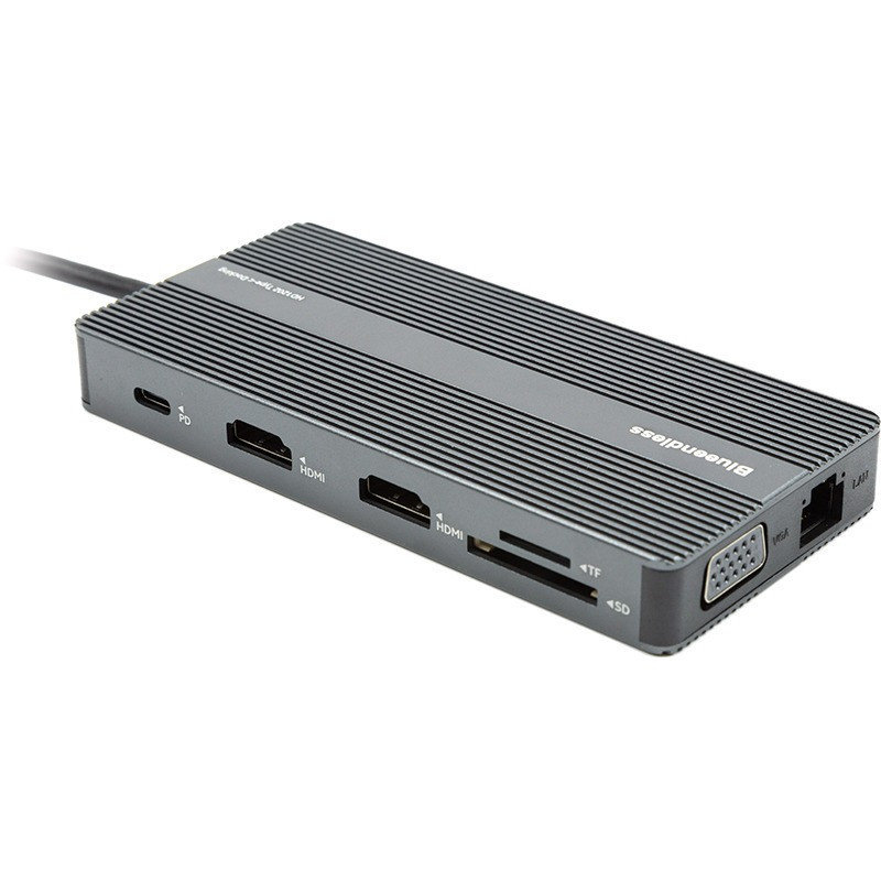Концентратор USB Type-C Blueendless Space Grey (CA913886) ( Сірий ) Харків - фото 3