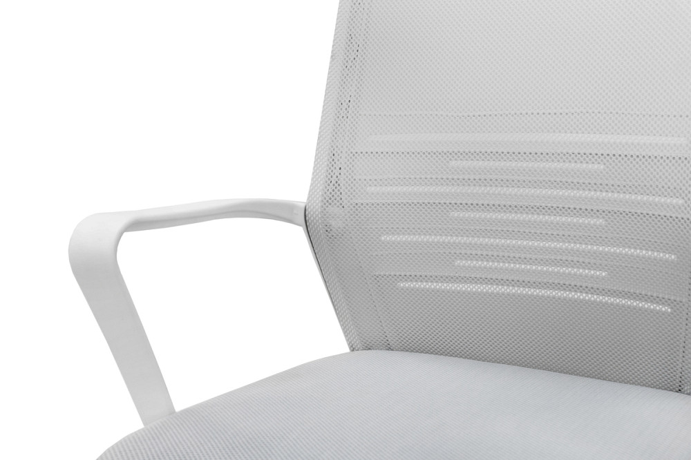 Стілець офісний Зум, світло-сірий Днепр - изображение 7