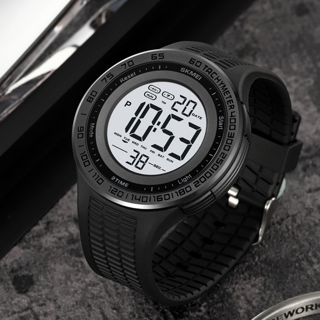 Skmei 2155BKWT Black-White Киев - изображение 5