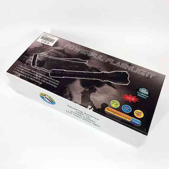 Тактичні ліхтарі з зумом Police, Яскравий світлодіодний потужний ліхтар, Алюмінієвий ліхтар 18650 XF-30 Львів