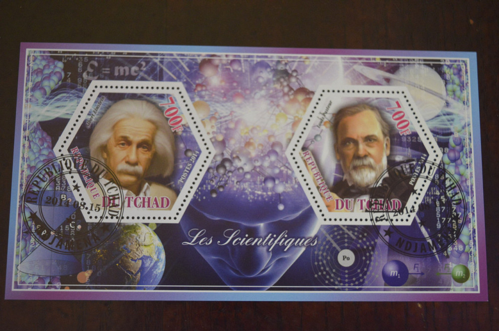 Чад. Личности. Блок. 2014 год (В) Полтава - изображение 1