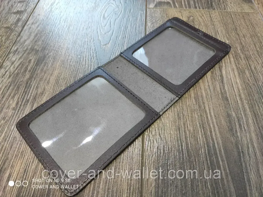 Шкіряна обкладинка на посвідчення "Ветеран Військової Служби" Київ - фото 8