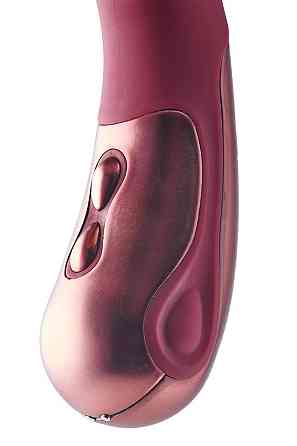 Вібратор для точки G рельєфний, Dream Toys Dinky Single Vibrator Jaimy D, бордовий Sex Aura Київ