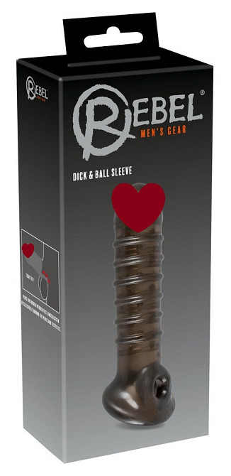 Насадка Rebel Dick-Вібратор Sex Aura Київ - фото 1