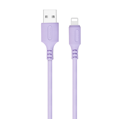 Кабель USB Lightning ColorWay CW-CBUL044-PU 2,4A 1м фіолетовий Житомир