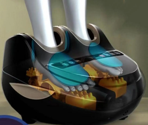 Универсальный роликовый электромассажер для ног Benbo-J5 Винница