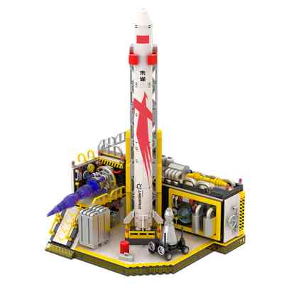 Конструктор Pantasy Joyside Series LANDSPACE - Лаборатория космической ракеты мечты без фигурок (11023) Винница