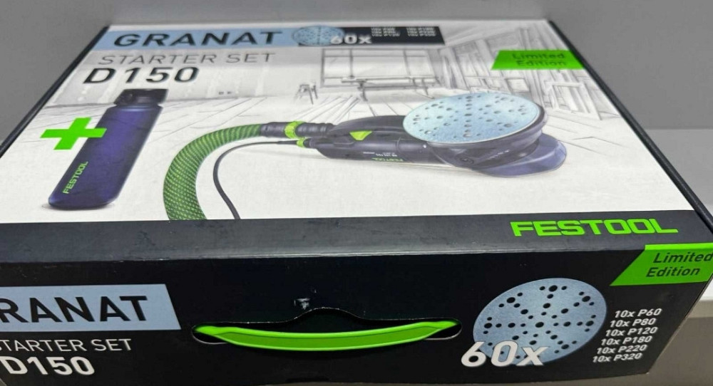 FESTOOL 578131 набір абразивних дисків  150 мм, 60 шт, 6 градацій. Харків - фото 2