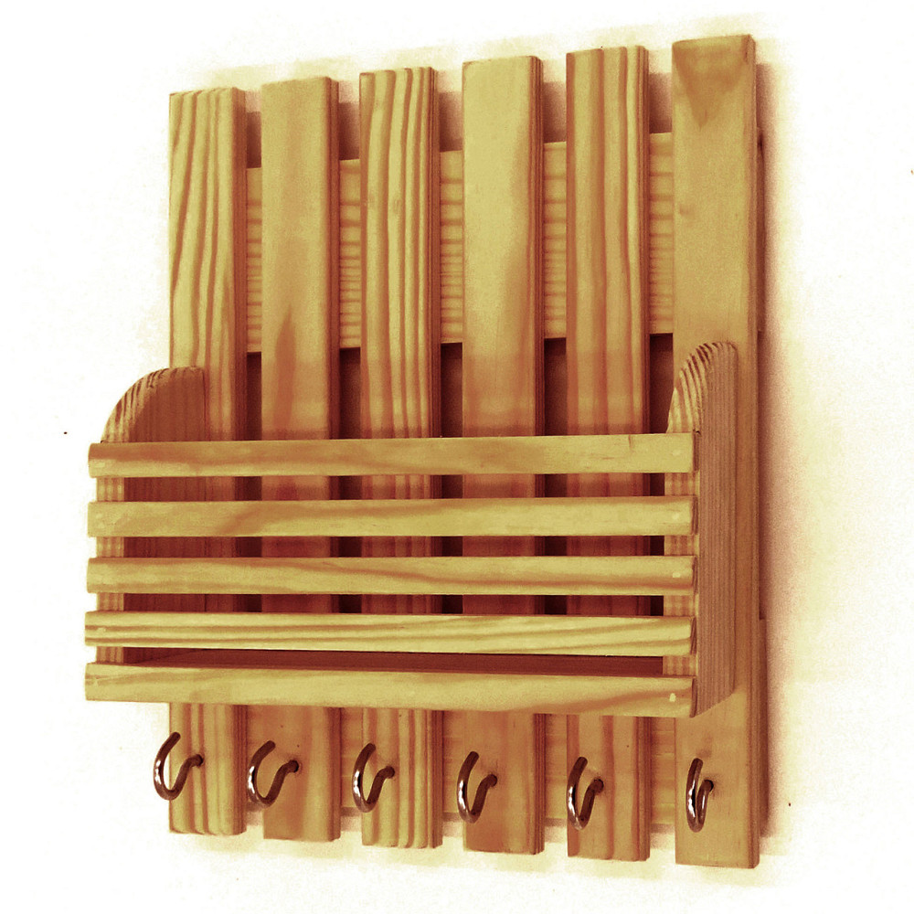 Ключниця дерев'яна "Фуа" сієна Миколаїв - фото 1