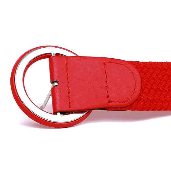 Красивый женский текстильный ремень Vintage 20817 Красный Киев