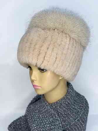 Шапка хутряна жіноча кубанка Анжеліка Молочний Харків