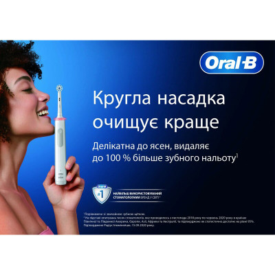 Электрическая зубная щетка Oral-B D103.413.3 PRO Black Винница - изображение 4