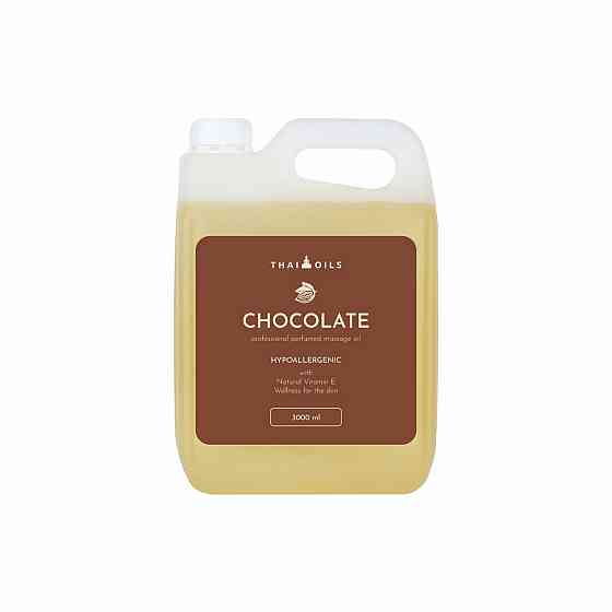 Профессиональное кокосовое массажное масло «Thai Oils» Chocolate 3000 ml Киев