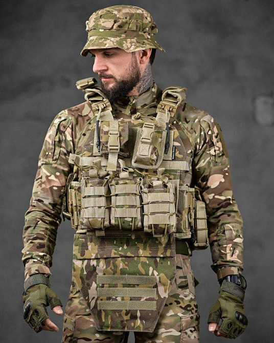 Якісна плитоноска мультикам Single sword STATIX мультикам НП4872 Одеса - фото 1