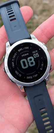 Смарт -Часы Garmin Fenix 7 Silver.Карты, Украинский язык, NFC Киев