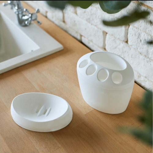 Підставка для зубних щіток біла Алеана Житомир - фото 4