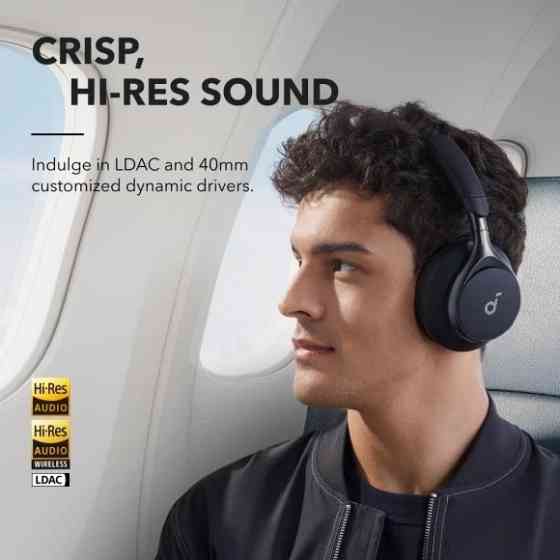 Bluetooth-гарнітура Anker SoundCore Space One Black (A3035G11) ( Чорний ) Харьков