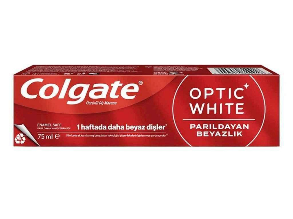 Зубная паста 75мл Optic White Сияющее отбеливание ТМ COLGATE Киев - изображение 1