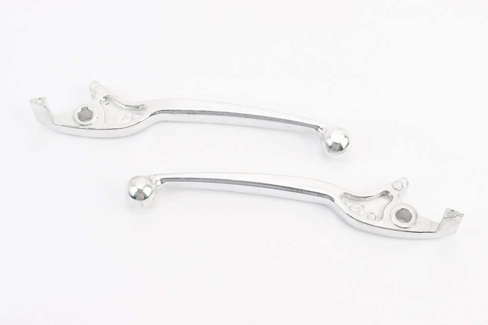 Важелі керма ліве, праве к-кт 2шт (диск. гальмо) "хром" Київ - фото 2