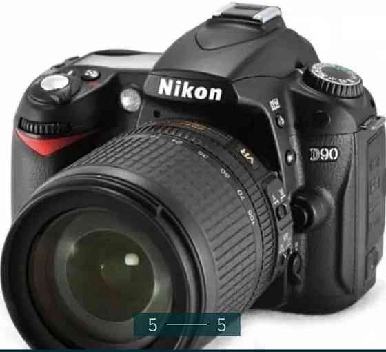 Фотоаппарат Б/У : NIKON D90 KIT 18-105mm. Зеркальная Камера среднего уровня! Киев