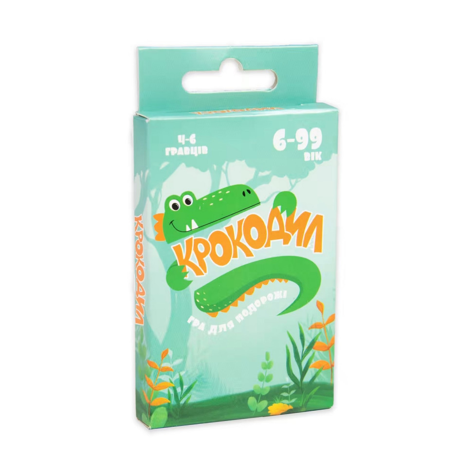 Настольная развлекательная игра «Крокодил» 30786 на украинском языке 35 карточек Винница - изображение 1