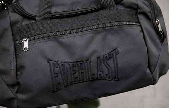 Cпортивна сумка дорожня Everlast Black для поїздок Эверласт на 36 л. Киев