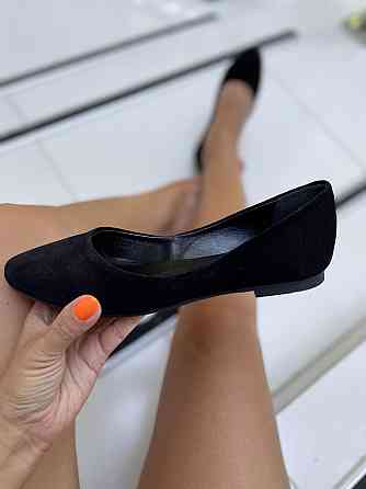 Балетки жіночі SEE SEVEN 17 чорні (весна-осінь, замша натуральна) (3840) лише 37р.38р. 38 Коломыя