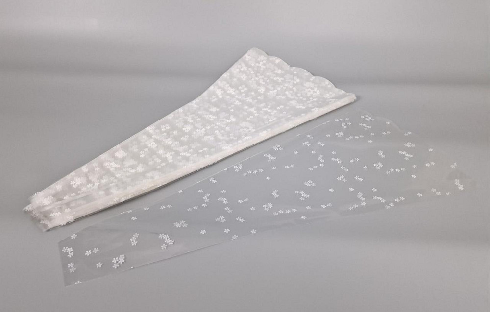 Упаковка конус под цветы h60/ 6низ/29верх(100 шт) узор 165 (3) (100 шт) Харьков - изображение 1