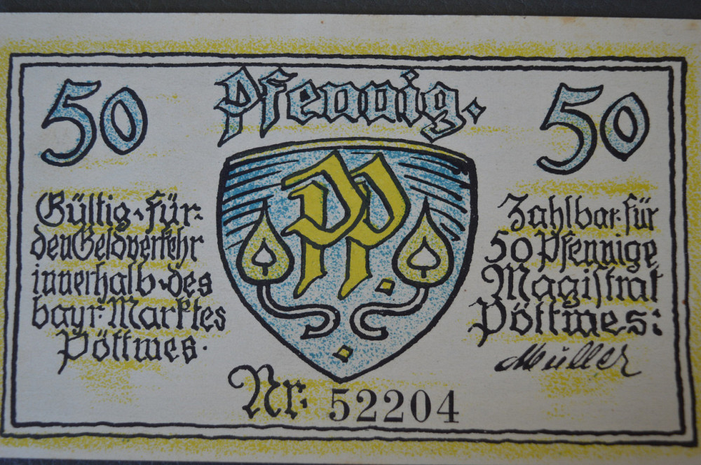 Німеччина Нотгельд 50 Pf 19..р.( 9) Полтава - фото 1