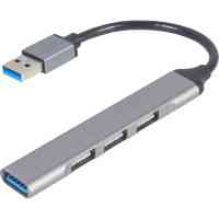 Концентратор Gembird USB-A to USB 3.1 Gen1 (5 Gbps), 3 х USB 2.0 (UHB-U3P1U2P3-02) Киев