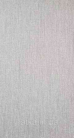 Шпалери вініл на флізеліні гарячого тиснення DU&KA Him 1.06х10 однотонні тонкі смужки сірі з глянцем Київ