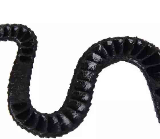 Змія гумова іграшка 23 см чорний Київ