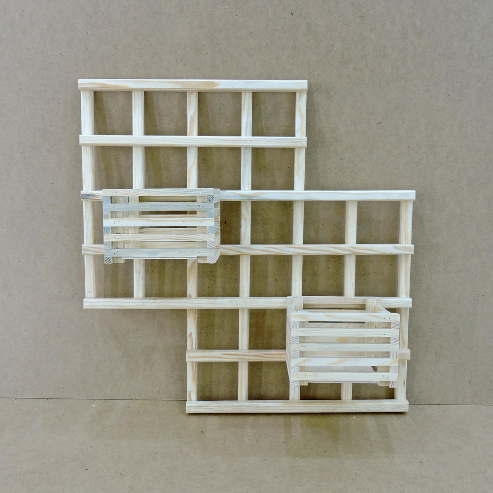 Полиця настінна для квітів "Жуіс" бланже Миколаїв - фото 1