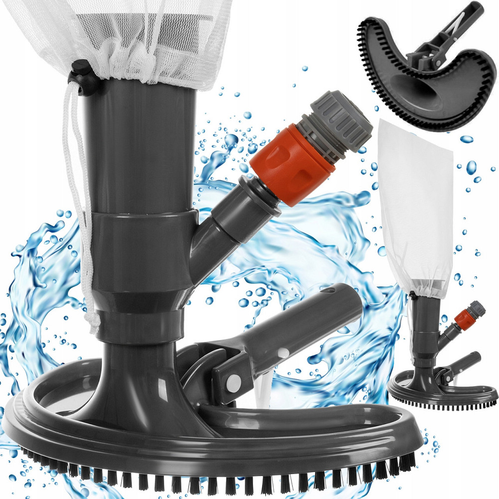 Пилосос для миття та чищення дна басейну з насадками Bigstren (20931) Нововолинськ - фото 1