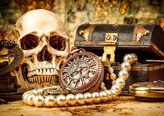 Пазл Письмовий стіл капітана піратів - Pirates Captain's Desk (Enjoy-1272) Киев