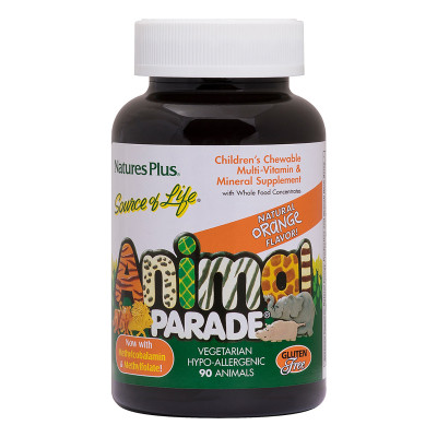 Мультивітамін Natures Plus Дитячі Жувальні Мультівітаміни, Смак Апельсину, Sou (NTP29974) Вінниця - фото 1