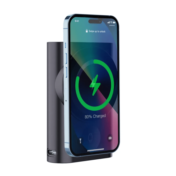 Повербанк, док-станция 3в1 D6 5200 мАч 15W (Magsafe) Київ