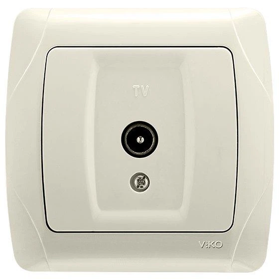 CARMEN Розетка ТV крем Viko Харків - фото 2